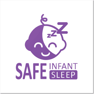 Safe Infant Sleep Posters and Art